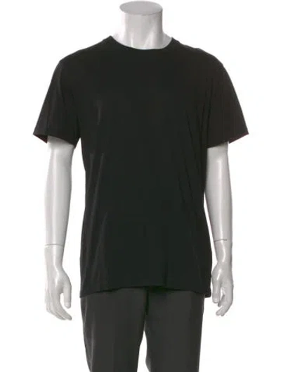 Pre-owned Jil Sander Crew Neck Short Sleeve T-shirt In Black