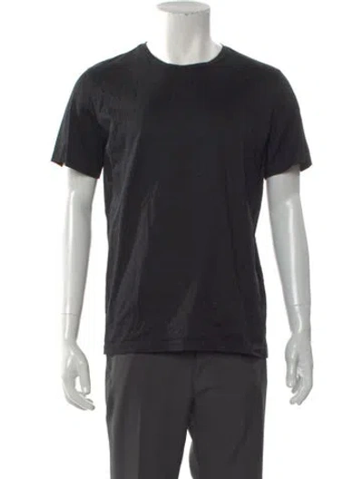 Pre-owned Jil Sander Crew Neck Short Sleeve T-shirt In Black