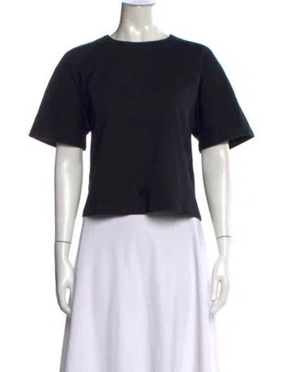 Pre-owned Jil Sander Crew Neck Short Sleeve T-shirt In Black