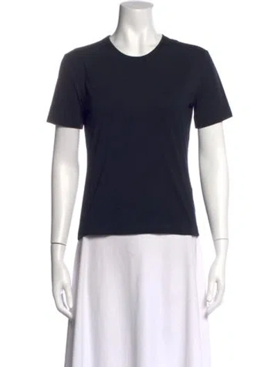 Pre-owned Jil Sander Crew Neck Short Sleeve T-shirt In Black