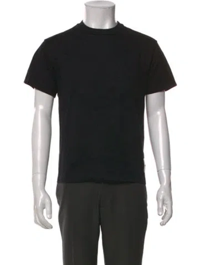 Pre-owned Jil Sander Crew Neck Short Sleeve T-shirt In Black