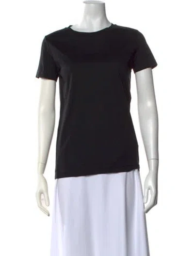 Pre-owned Jil Sander Crew Neck Short Sleeve T-shirt In Black