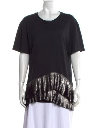 Pre-owned Jil Sander Crew Neck Short Sleeve T-shirt In Black