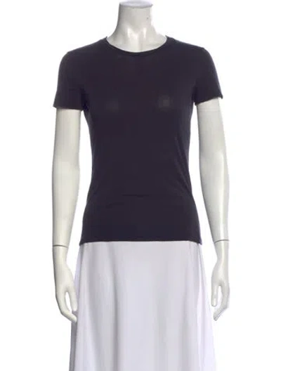 Pre-owned Jil Sander Crew Neck Short Sleeve T-shirt In Blue