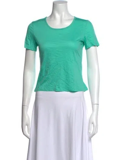 Pre-owned Jil Sander Crew Neck Short Sleeve T-shirt In Green