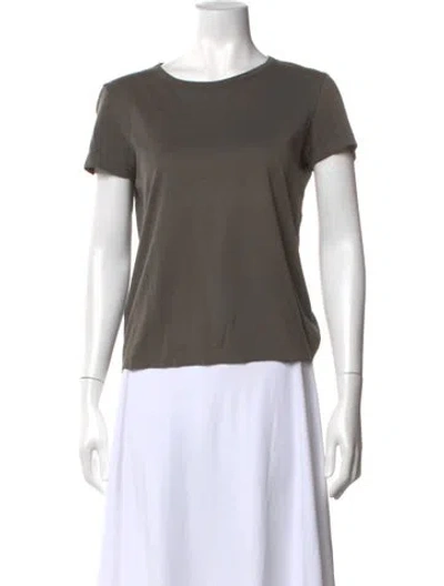 Pre-owned Jil Sander Crew Neck Short Sleeve T-shirt In Grey