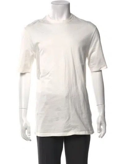 Pre-owned Jil Sander Crew Neck Short Sleeve T-shirt In Neutral