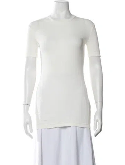 Pre-owned Jil Sander Crew Neck Short Sleeve T-shirt In Neutral