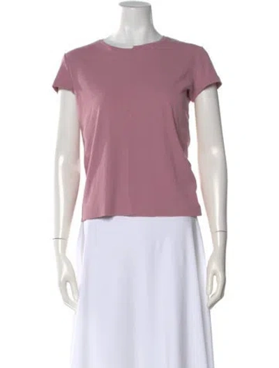 Pre-owned Jil Sander Crew Neck Short Sleeve T-shirt In Pink