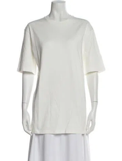 Pre-owned Jil Sander Crew Neck Short Sleeve T-shirt W/ Tags In Neutral