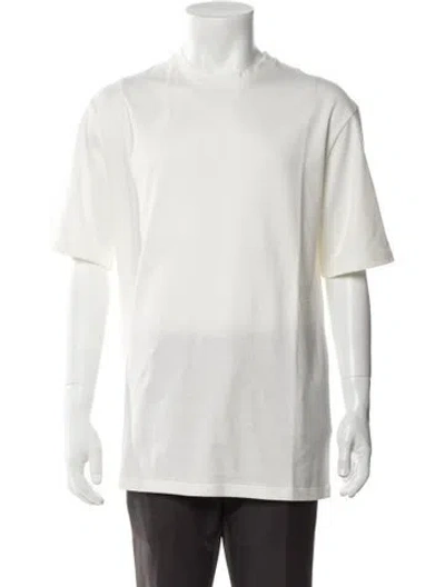 Pre-owned Jil Sander Crew Neck Short Sleeve T-shirt W/ Tags In White
