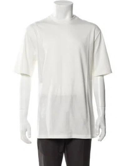 Pre-owned Jil Sander Crew Neck Short Sleeve T-shirt W/ Tags In White