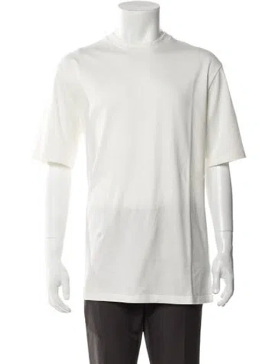 Pre-owned Jil Sander Crew Neck Short Sleeve T-shirt W/ Tags In White