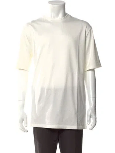 Pre-owned Jil Sander Crew Neck Short Sleeve T-shirt W/ Tags In White
