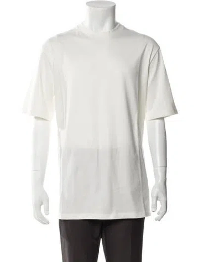 Pre-owned Jil Sander Crew Neck Short Sleeve T-shirt W/ Tags In White