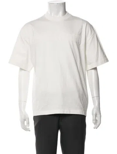 Pre-owned Jil Sander Crew Neck Short Sleeve T-shirt W/ Tags In White