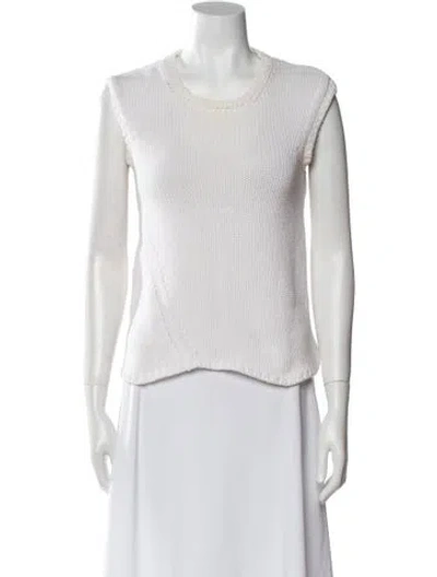 Pre-owned Jil Sander Crew Neck Sleeveless Top In Neutral