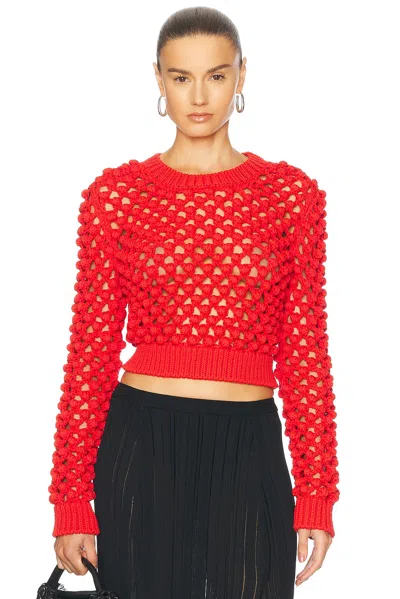 Jil Sander Crew Neck Sweater In Barn
