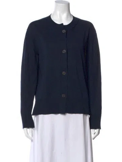 Pre-owned Jil Sander Crew Neck Sweater In Blue