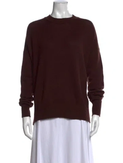 Pre-owned Jil Sander Crew Neck Sweater In Brown