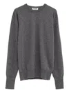 Jil Sander Crew-neck Sweater In Gray