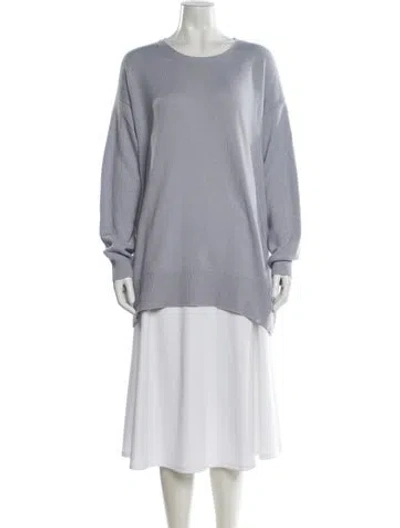 Pre-owned Jil Sander Crew Neck Sweater In Gray