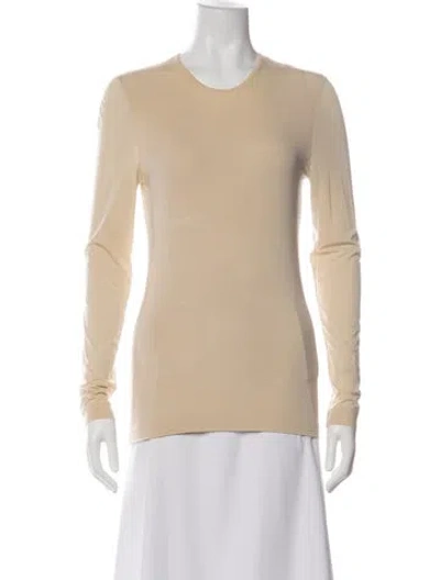 Pre-owned Jil Sander Crew Neck Sweater In Green