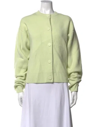Pre-owned Jil Sander Crew Neck Sweater In Green