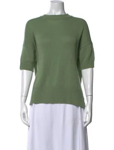 Pre-owned Jil Sander Crew Neck Sweater In Green