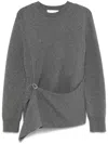 Jil Sander Crew-neck Sweater In Grey