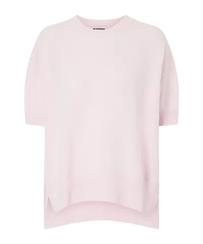 Jil Sander Crew Neck Sweater In Multi