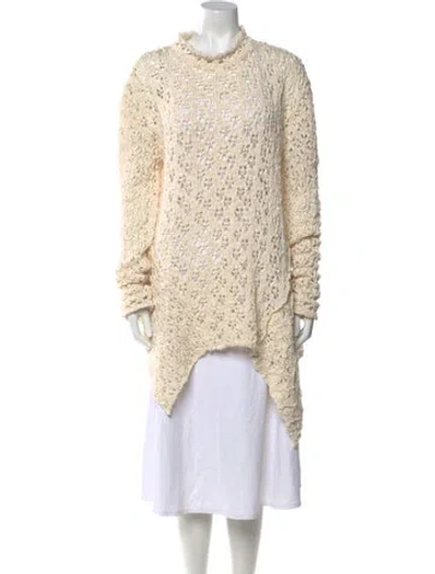 Pre-owned Jil Sander Crew Neck Sweater In Neutral