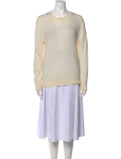Pre-owned Jil Sander Crew Neck Sweater In Neutral