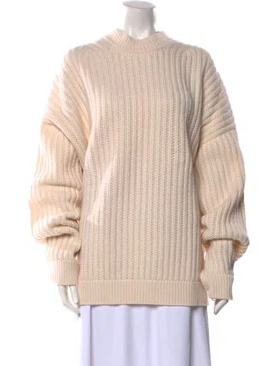 Pre-owned Jil Sander Crew Neck Sweater In Neutral