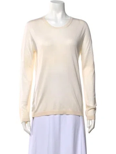 Pre-owned Jil Sander Crew Neck Sweater In Neutrals