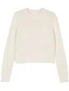 Jil Sander Sweaters White In White