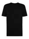 Jil Sander Crew Neck T-shirt Printed Text In Black