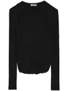 Jil Sander Crew-neck T-shirt In Black