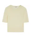 Jil Sander Crew-neck T-shirt In Nude