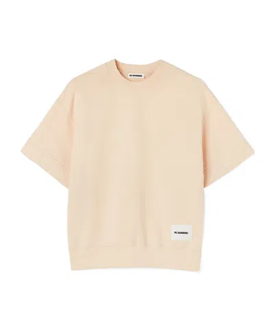 Jil Sander Crew-neck T-shirt In Nude