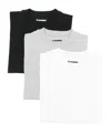 Jil Sander T-shirt Cn Ss 3pack In Multi