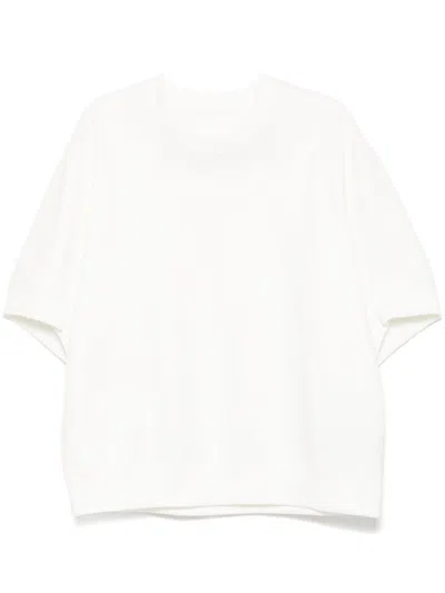 Jil Sander Crew Neck T-shirt In White