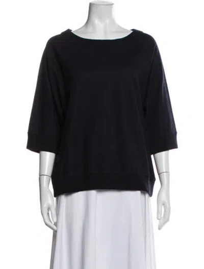 Pre-owned Jil Sander Crew Neck Three-quarter Sleeve Sweatshirt In Multi