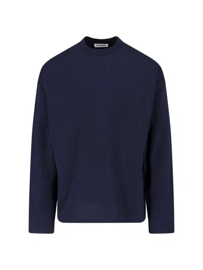 Jil Sander Round Neck T-shirt In Multi