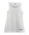 Jil Sander Crew Neck Vest In White