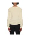 Jil Sander Crew-neck Virgin Wool Jumper In Yellow