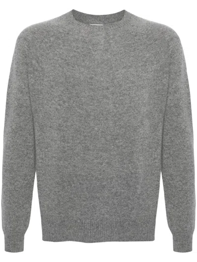 Jil Sander Cashmere Merino Wool Seamless Jumper Clothing In Gray
