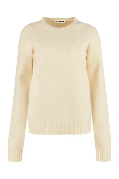 JIL SANDER JIL SANDER CREW-NECK WOOL SWEATER