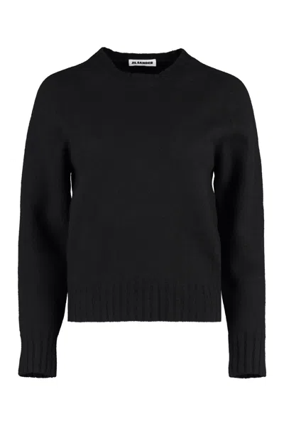 JIL SANDER CREW-NECK WOOL SWEATER