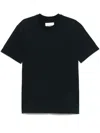 Jil Sander Black Cotton T-shirt In Black